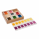 Farbtäfelchen - Schattierungskasten mit 9 Farben