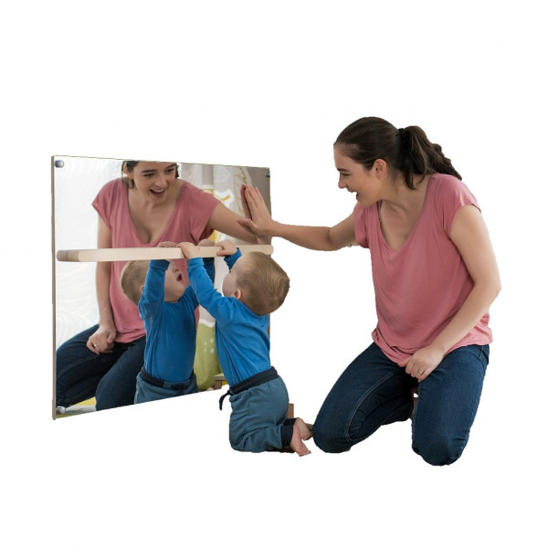 Leea Toys - Großer Montessori-Spiegel mit Stange