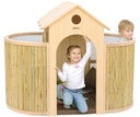 Wisdom -  Indoor-Spielhaus mit Bodenpolster für den Kindergarten