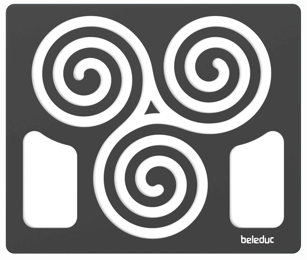 Beleduc - Tableau d'activités Tableau de jeu "escargots mandala"