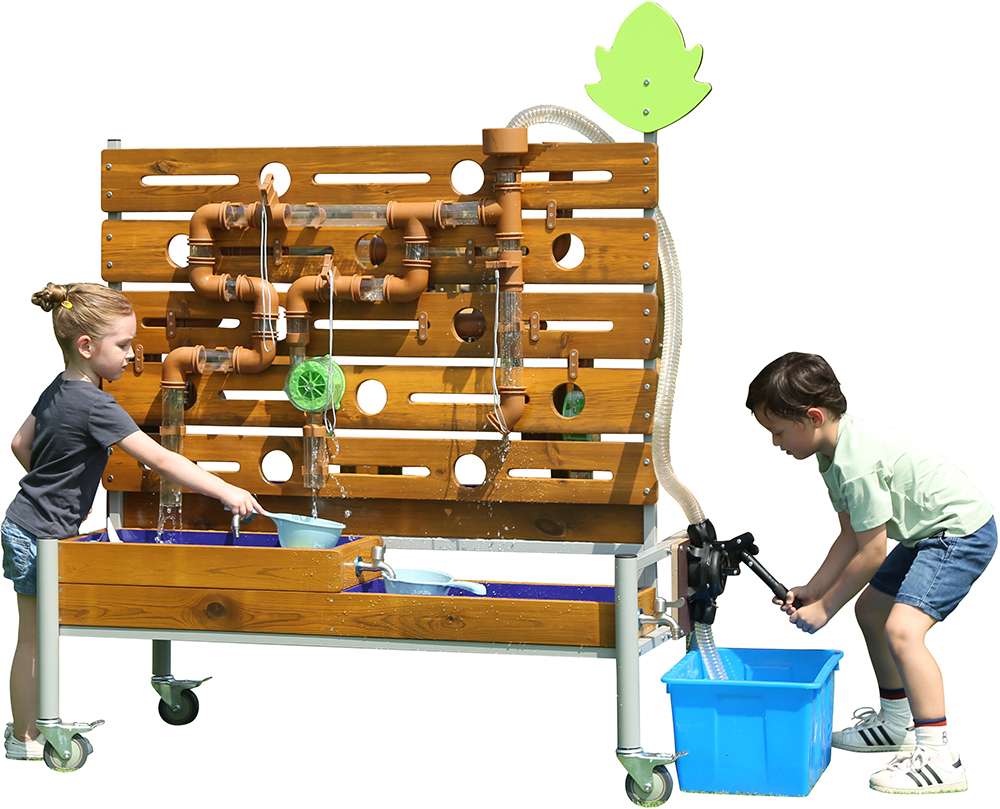 Wisdom -  Mobile Outdoor-Wasserspiel-Anlage für den Kindergarten