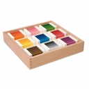 Nienhuis - Petites plaques de couleur - boîte de nuances avec 9 couleurs