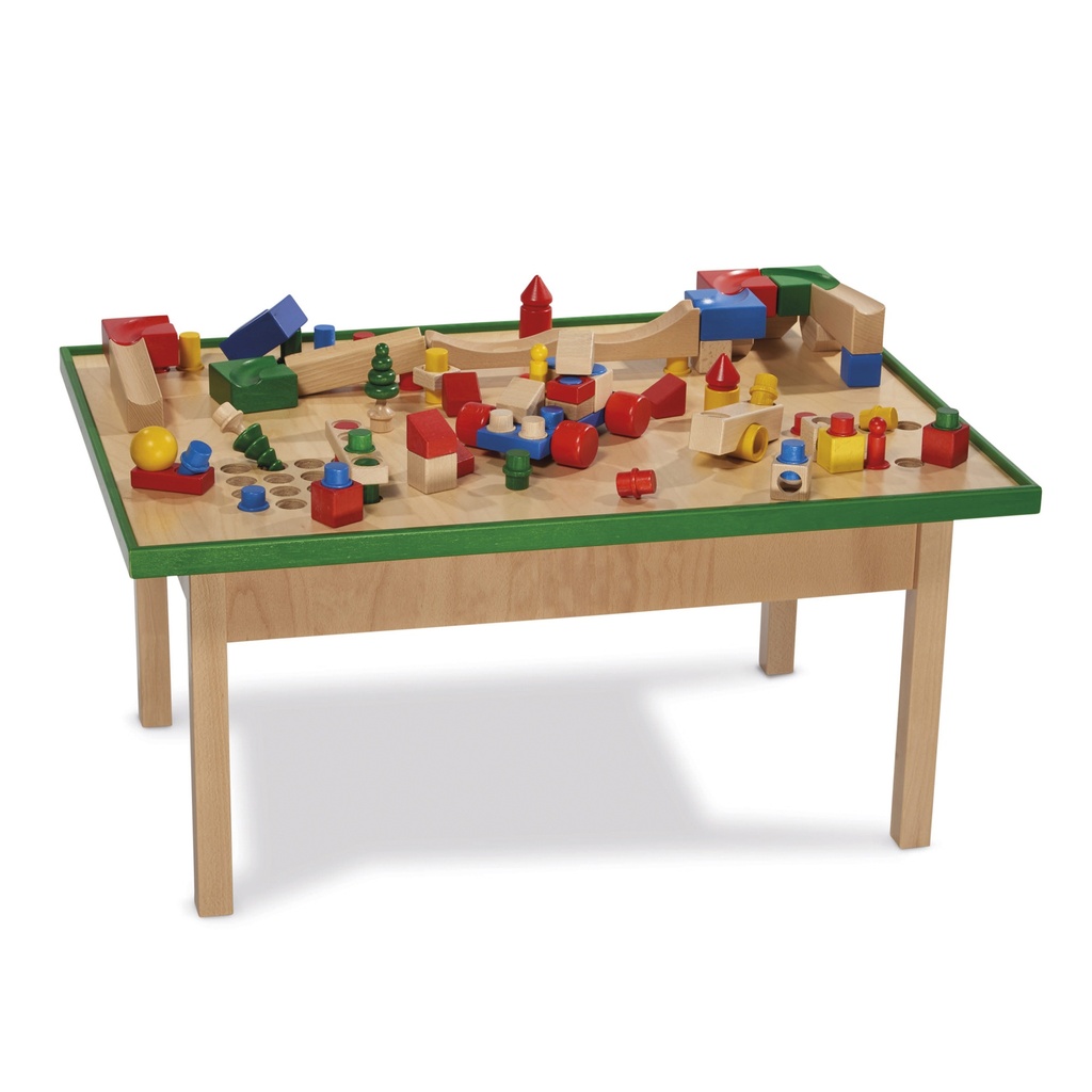 Nic - cubio-Spieltisch mit Bausteinen
