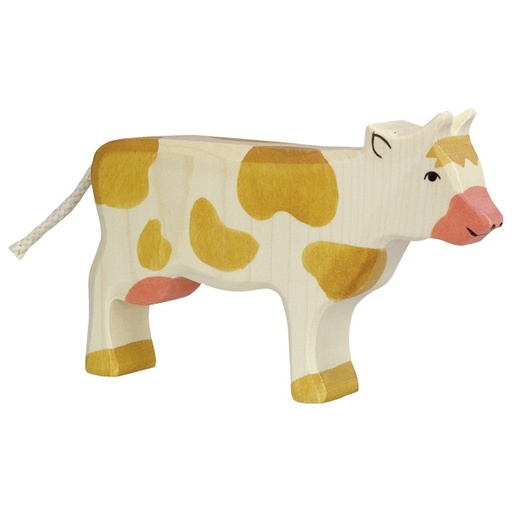 [480010] Holztiger - Kuh, stehend, braun