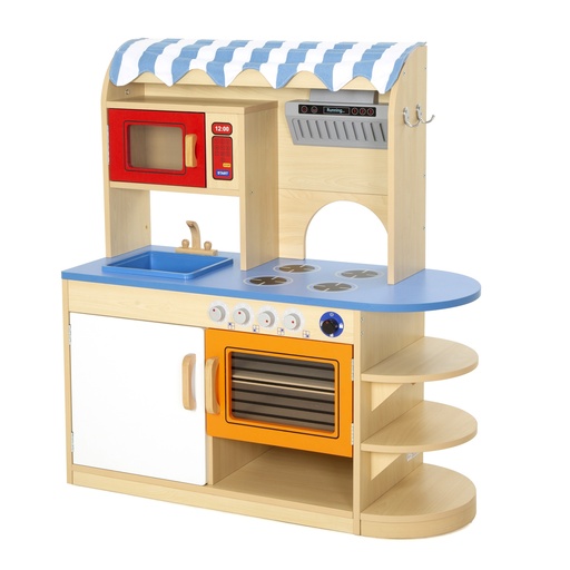 [KB1-RP208-V02-ED] Wisdom -  Kompakte Küche für Kinder