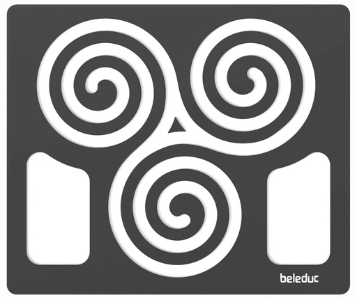 [62103] Beleduc - Activity Table Spielboard „Mandala-Schnecken“