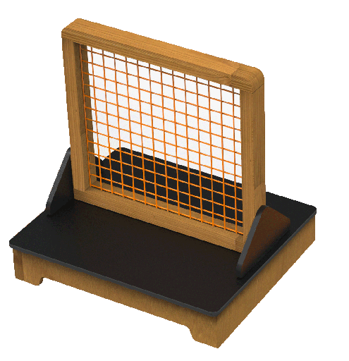 [62107] Beleduc - Activity Table Spielboard mit Aufsatz „Webrahmen“