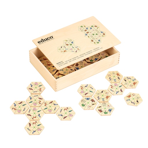 [900000132] Educo -  Hexagon - Spiel - Thema Natur