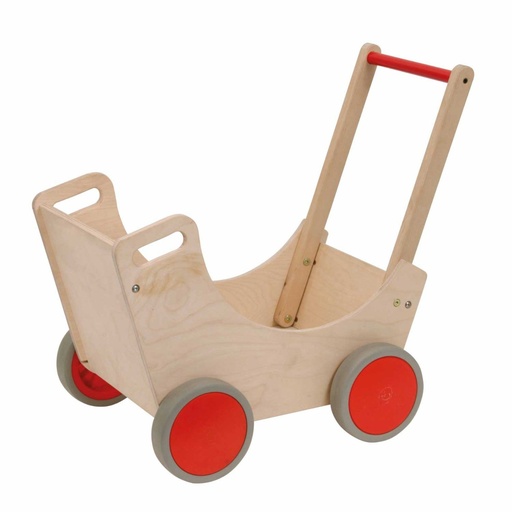 [E522495] Educo -  Puppenwagen aus Holz